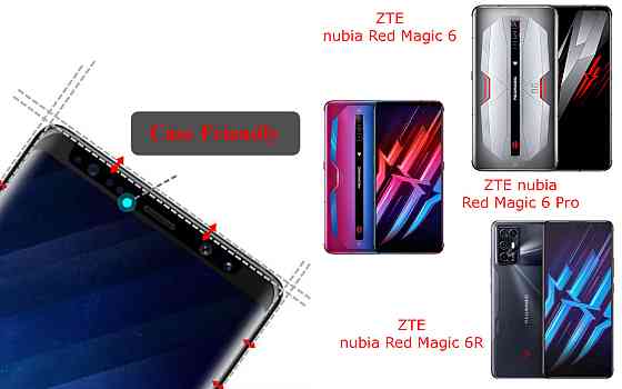 Захисне скло HyperGlass Pro для ZTE nubia Red Magic 6, Magic 6 Pro, 6R – максимальна чутливість та захист Київ