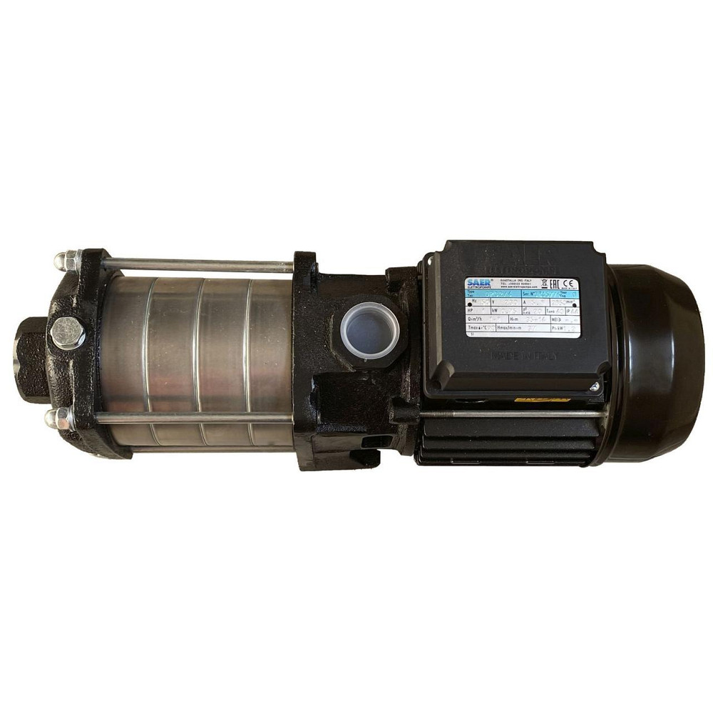 Насос відцентровий горизонтальний багатоступеневий OP-32/4 0.75 кВт SAER 8 м3/год, 37 м) (000015644) Київ - фото 4