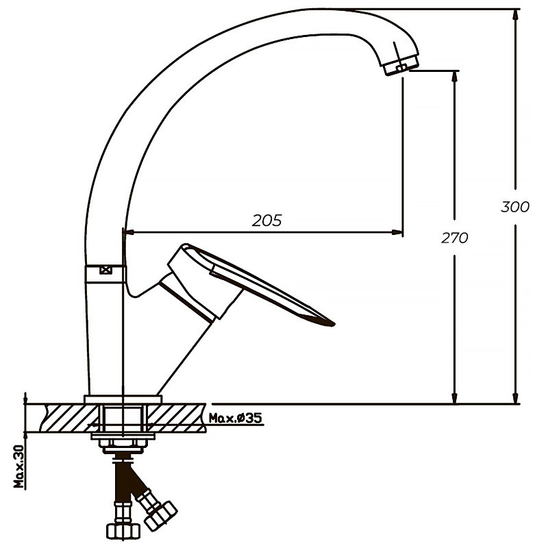 Кухонный смеситель Haiba Disk 777 HB0059 Харьков - изображение 2