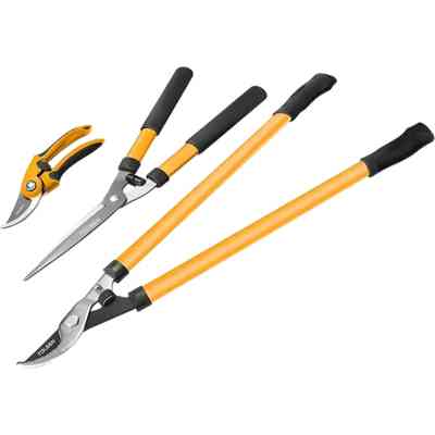 Набор инструментов Tolsen садовых 3 шт. веткорез, ножницы, секатор (31030) Винница