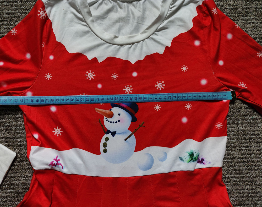 Сукня різдвяна зі сніговиком Смела - изображение 3