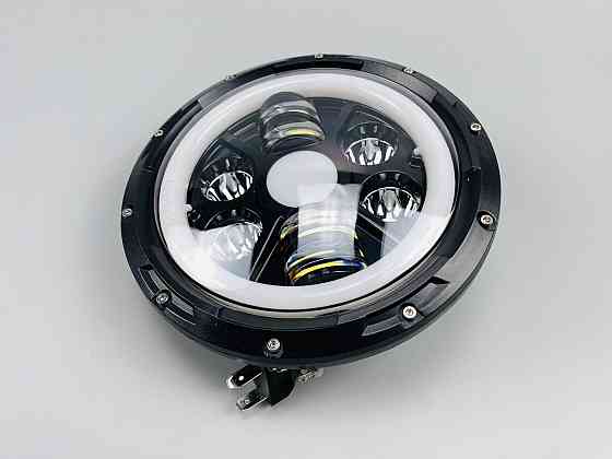 Світлодіодна фара кругла LED 65W лампа для модифікованого світла, Автомобільні світлодіодні фариУниверсальная Фара Головного Свет Мукачево