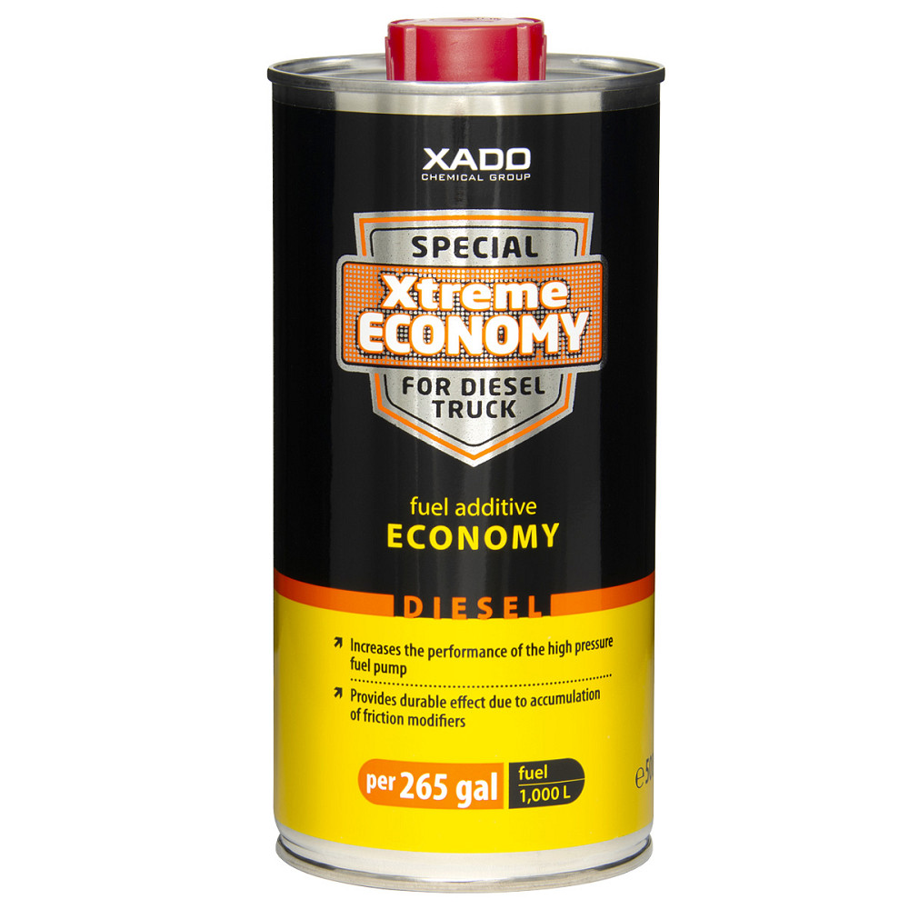 Присадка для економії дизельного пального Xado Xtreme Economy for Diesel Truck 500мл Львів - фото 1