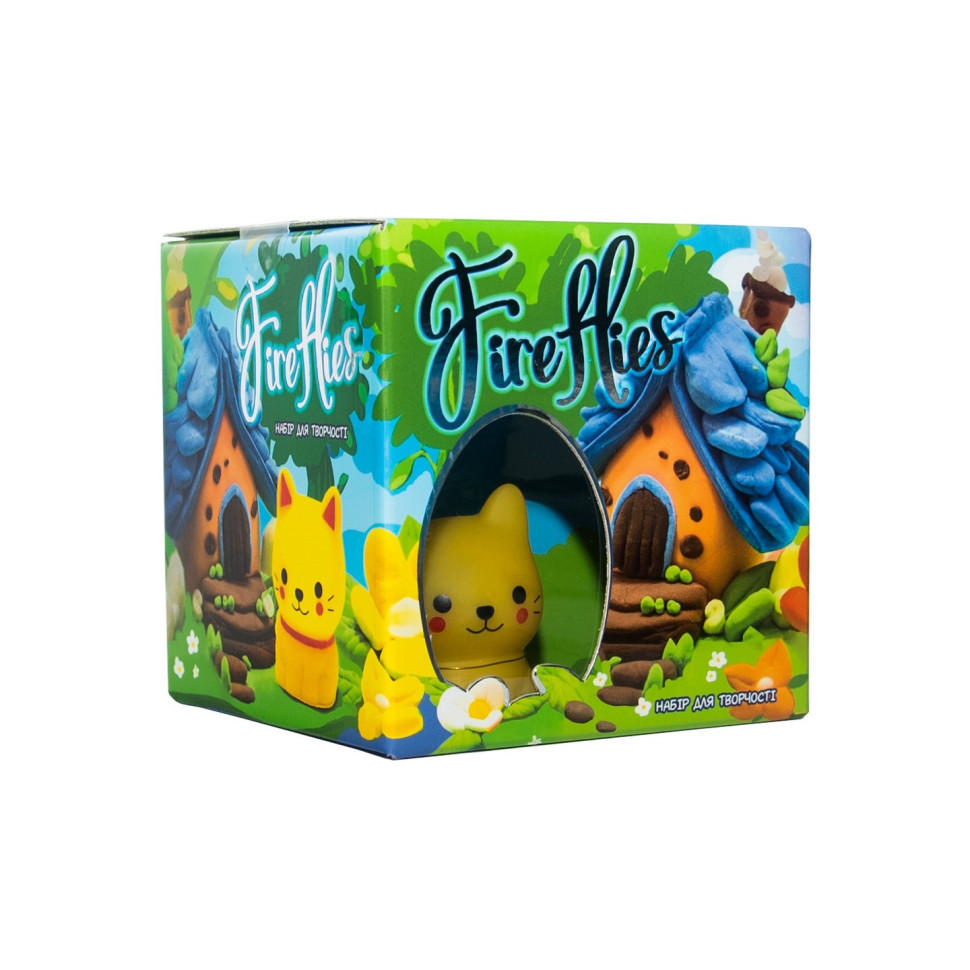 Набір для творчості "Fireflies - кошеня" 30411 світильник, маса для ліплення Вінниця - фото 1