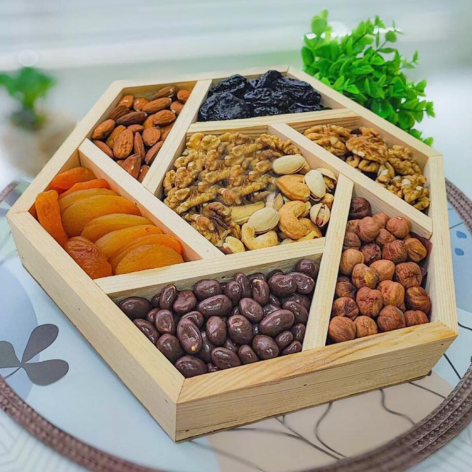 Менажница деревянная 