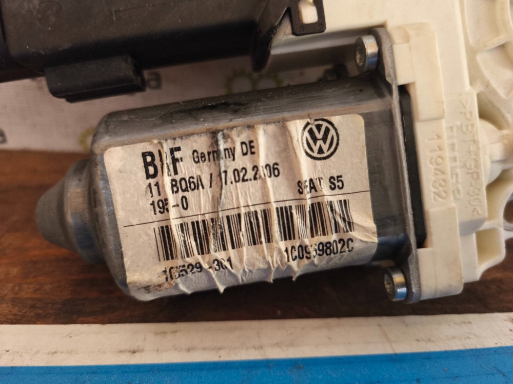 Моторчик склопідйомника передній Seat Leon 1998-2005 (1C0959802C) Ковель - изображение 4