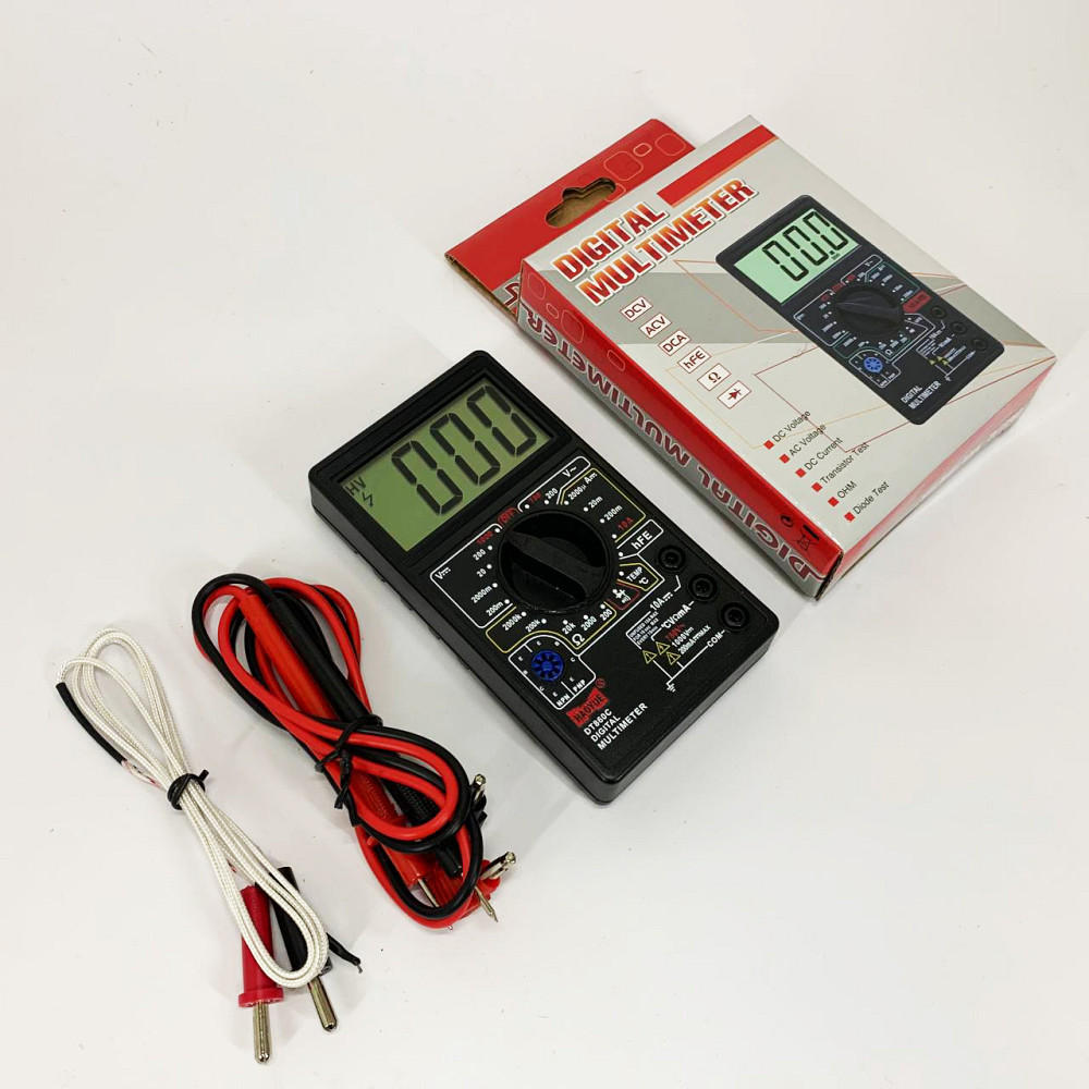 Мультиметри для роботи, Мультиметр із захистом від неправильного підключення, Мультиметр універсальний VN-82 Львів - фото 6