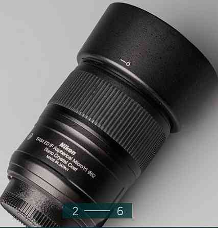 Объектив: NIKON NIKKOR 60mm. 2.8G Macro FX. Киев
