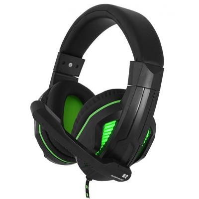 Наушники Gemix N2 LED Black-Green Gaming Винница - изображение 1