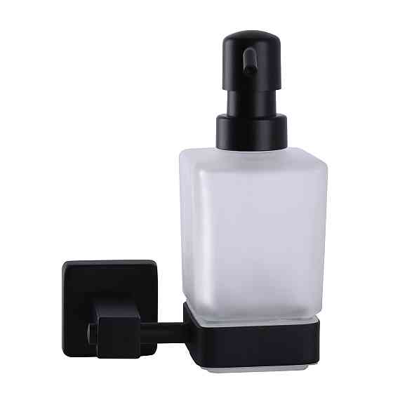 Дозатор рідкого мила Globus Lux BQ9433 чорний матовий SUS304 Луцк