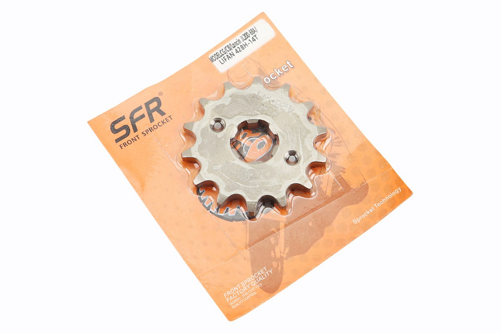 Зірка передня CG/CB-428H-14T (під шліц 5мм) Loncin JL200-68A/LIFAN Киев - изображение 2