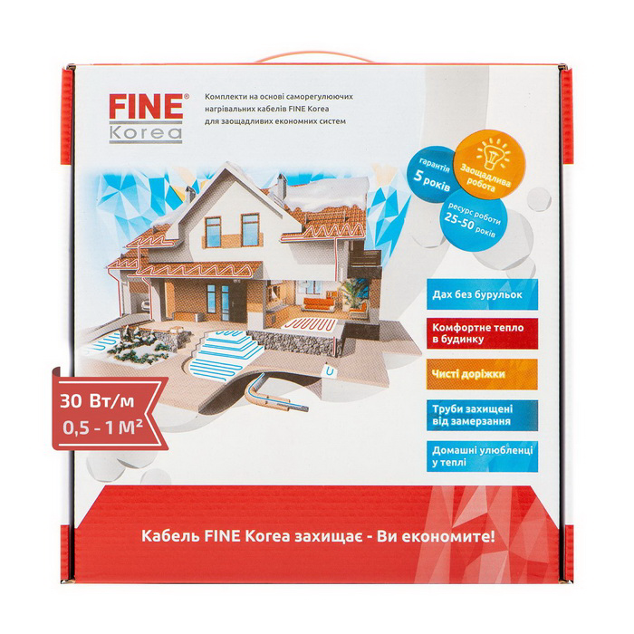 Комплект Интеллектуального теплого пола FL 30-1, площадь обогрева: 1м2 Киев - изображение 1