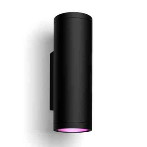 Светодиодный настенный светильник для наружного освещения Philips HUE Appear черный Киев