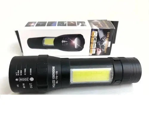 Тактический фонарик BL 19 T6 Usb Micro Коломыя - изображение 4