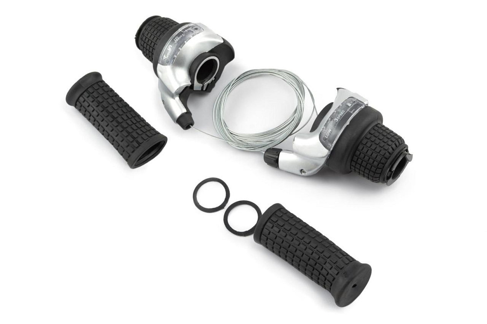 Ревошифт перемикання швидкостей велосипеда (L-3, R-6 швидкостей) (+ручки керма) Мукачево - фото 1