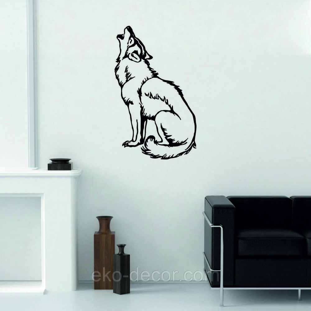 Декоративное настенное Панно «Волк», Декор на стену Киев - изображение 2