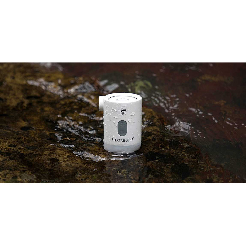 Насос-ліхтар-powerbank кемпінговий Flextail Max Pump 2 Pro, білий Київ - фото 5