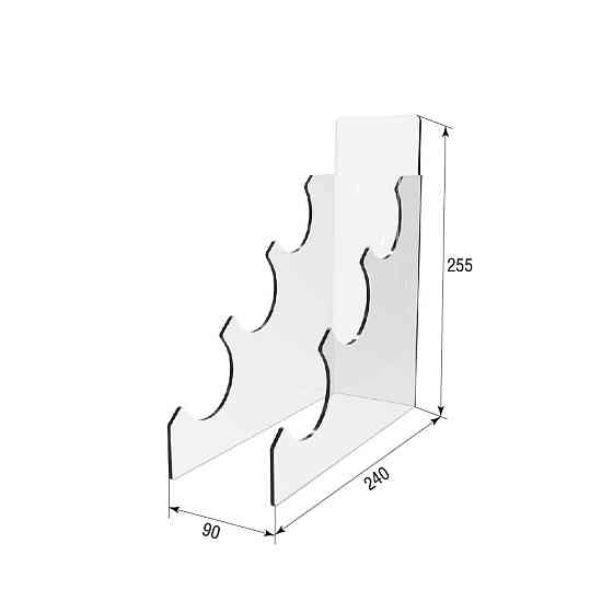 Підставка під парасольки EKOSTAR на 3 шт Київ