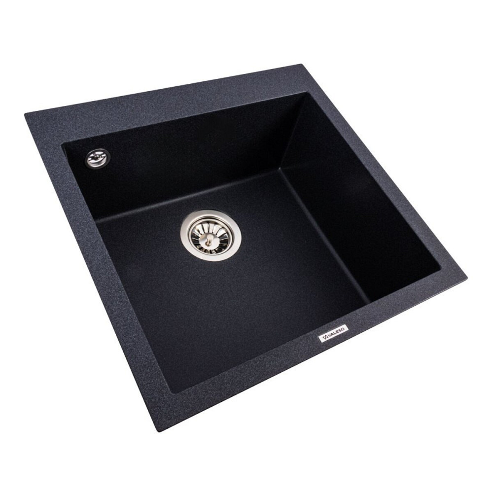 VALESO Гранітна мийка VALESO GALAX 5050 матова Карбон Коломыя - изображение 14