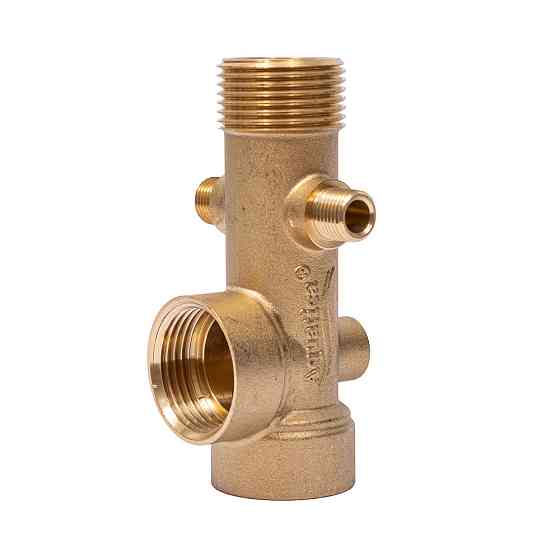 З'єднувач шестививідний 110 мм 1" М×1/4М"×1/4" М×1"F×1"F×1/4"F AQUATICA (779625) Київ
