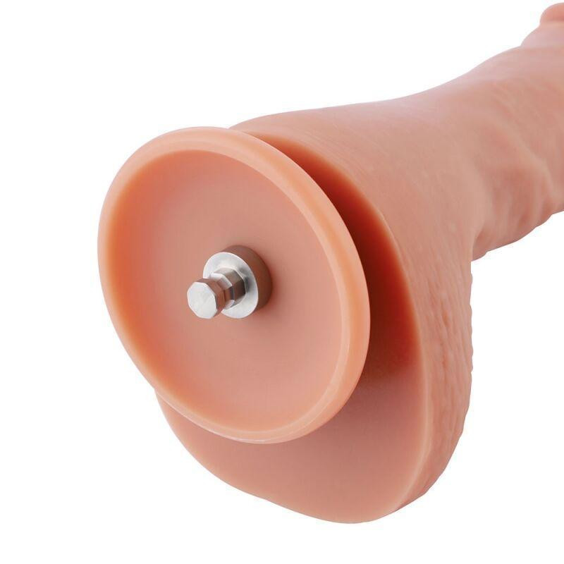 Ультрареалистичный фаллоимитатор для секс-машин Hismith 8.3″ 2-layers Silicone Flesh Dildo,2-слойный Sex Aura Киев - изображение 7