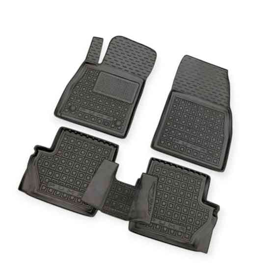 Коврики Форд puma 2019-> борт 2,5см, с перемычкой салона Мукачево