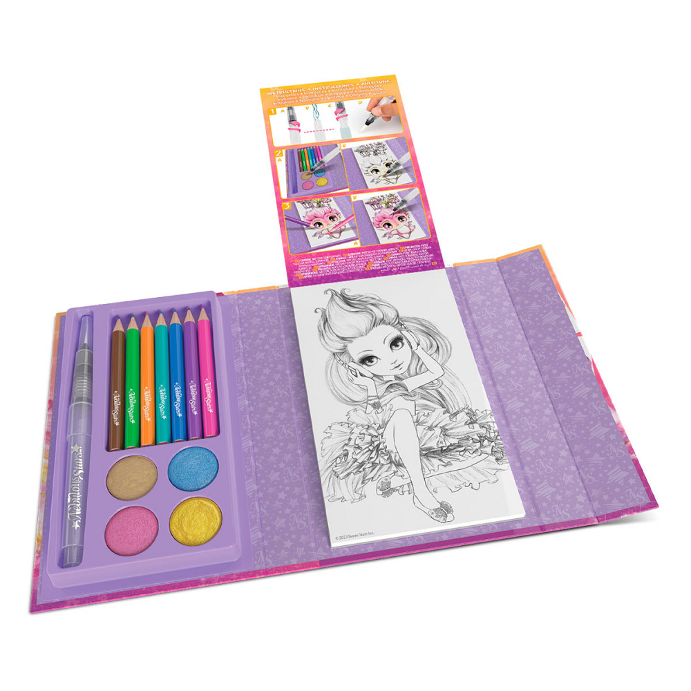 Набір для творчості – Розмальовка з водою, білі аркуші: Візьми в дорогу Дніпро - фото 4