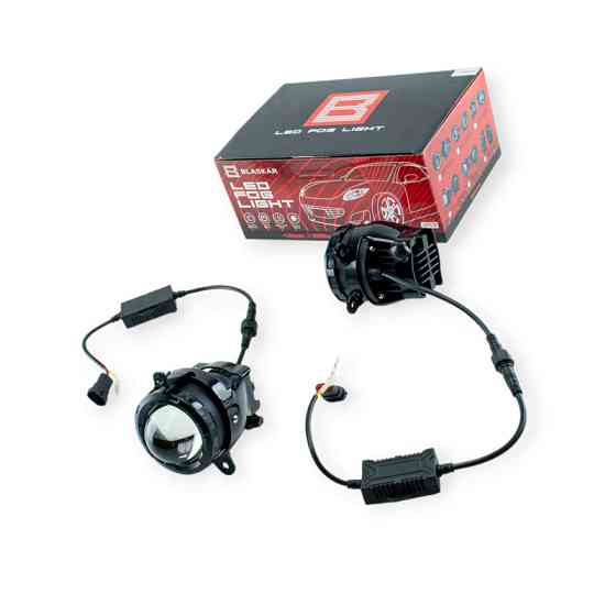 Фара 2170, 2171, 2172, ГАЗ Бізнес LED лінза (к-кт 2 шт) протитуманна Мукачево