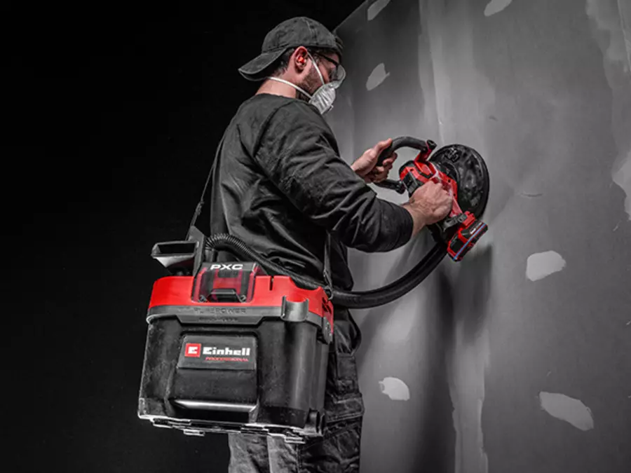 Професійний акумуляторний пилосос Einhell Professional TP-VC 18/10 Li BL L-Solo : без АКБ, 10л (2347155) Київ - фото 10