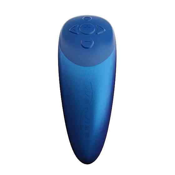 Смарт-вибратор для пар We-Vibe Chorus Cosmic Blue, сенсорное управление вибрациями сжатием пульта Sex Aura Киев