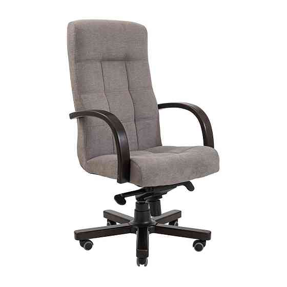 Офисное Кресло Руководителя Virginia М2 AnyFix Wood Misty Серый Киев