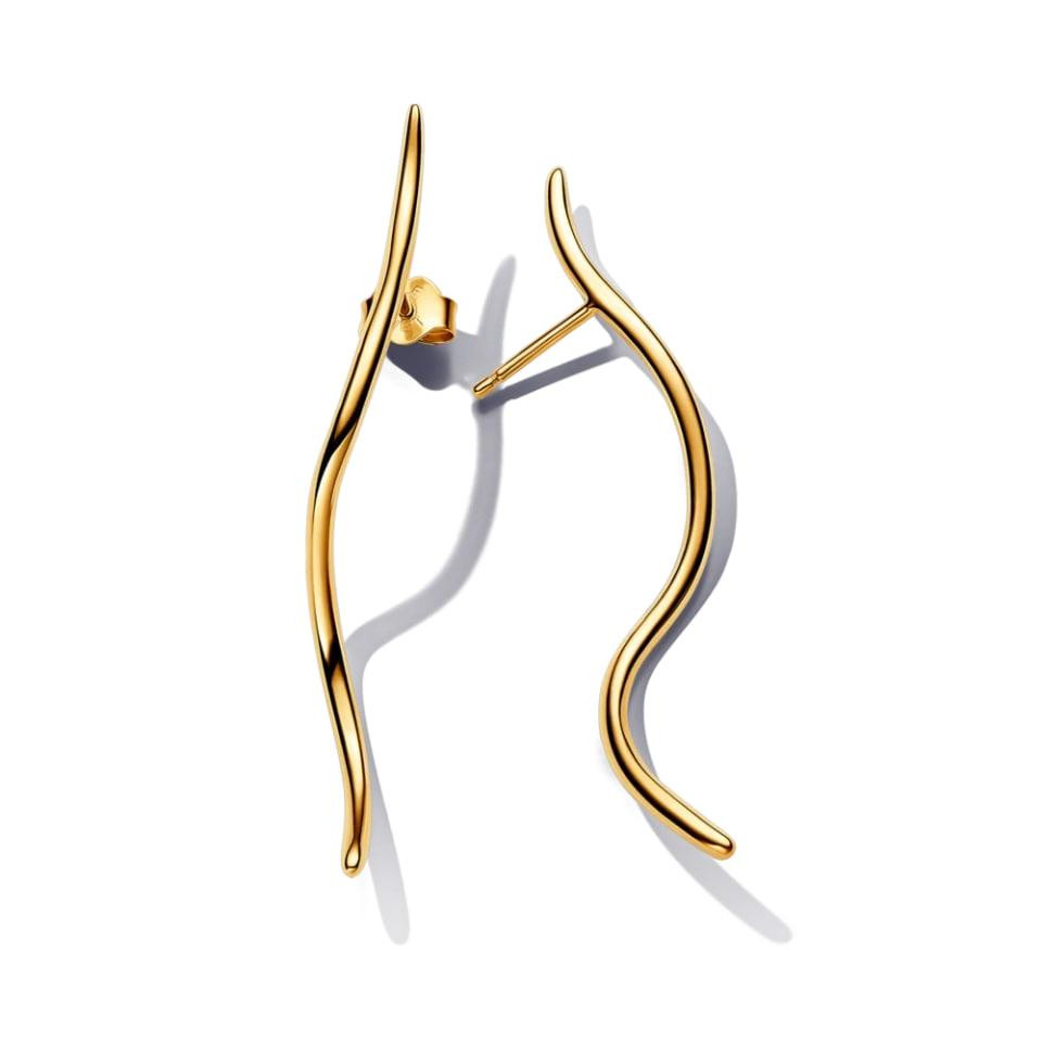 Сережки Pandora  "Вишукані лінії" 263287C00 MasterSem Київ - фото 1