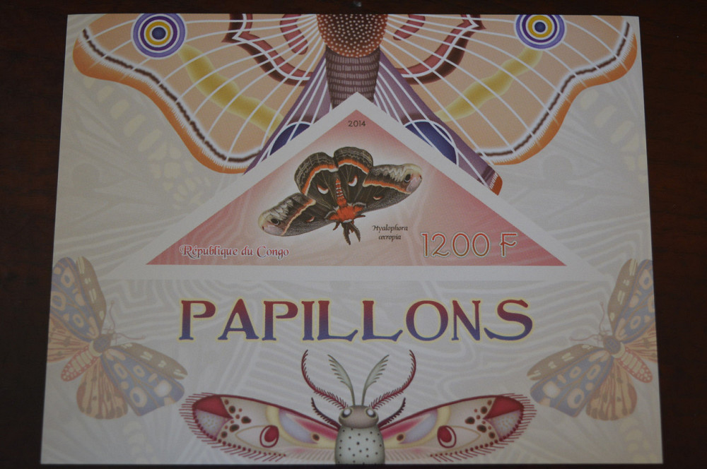 Конго. Фауна. Личности. Блок. 2014 р. (А-34) Полтава - фото 1