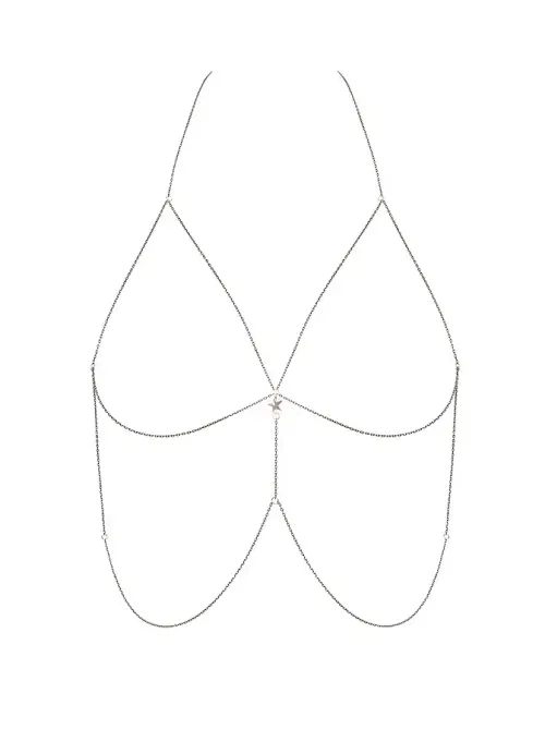 Ланцюжок для бюста з кулоном-зіркою Obsessive Bijou 902 Львов - изображение 3