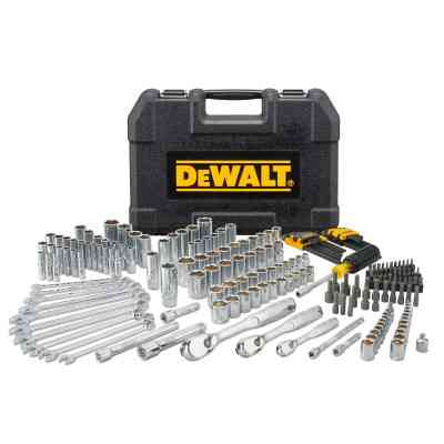 Набор инструментов DeWALT 1/4", 3/8", 1/2", 205 шт. (DWMT81534-1) Винница