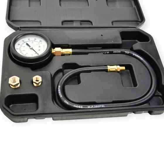 Тестер тиску олії, 3 адаптери (футляр) Мукачево