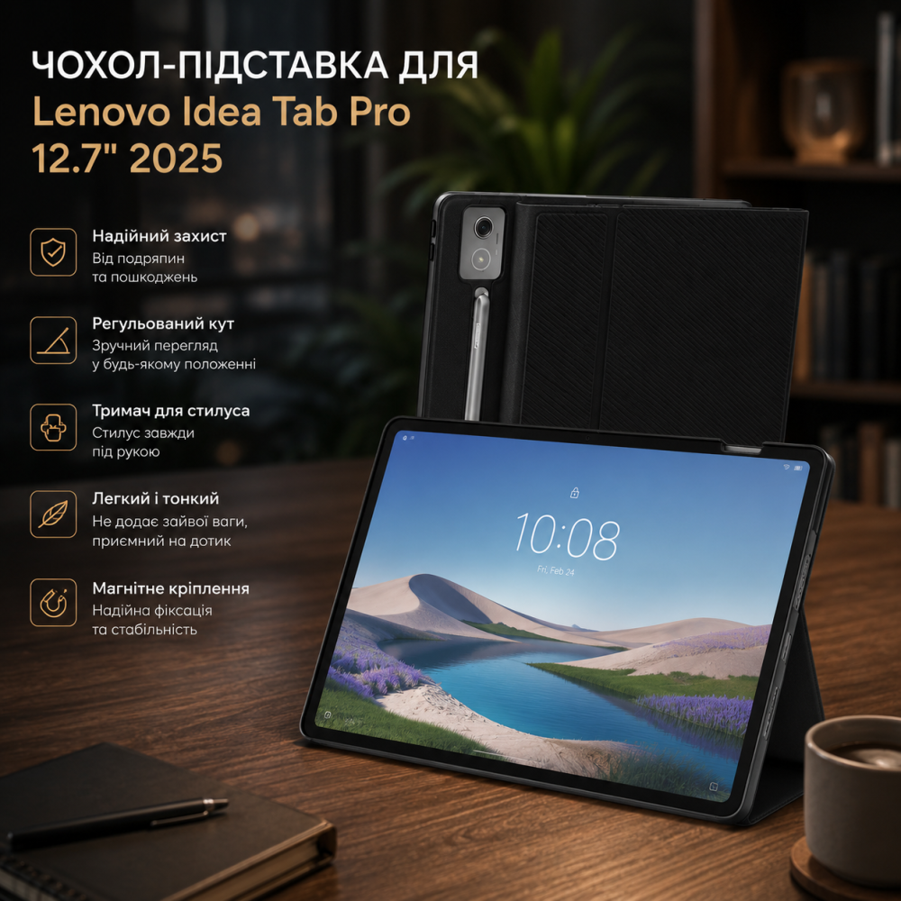 Чехол-подставка DoohowCase для Lenovo Idea Tab Pro 12.7