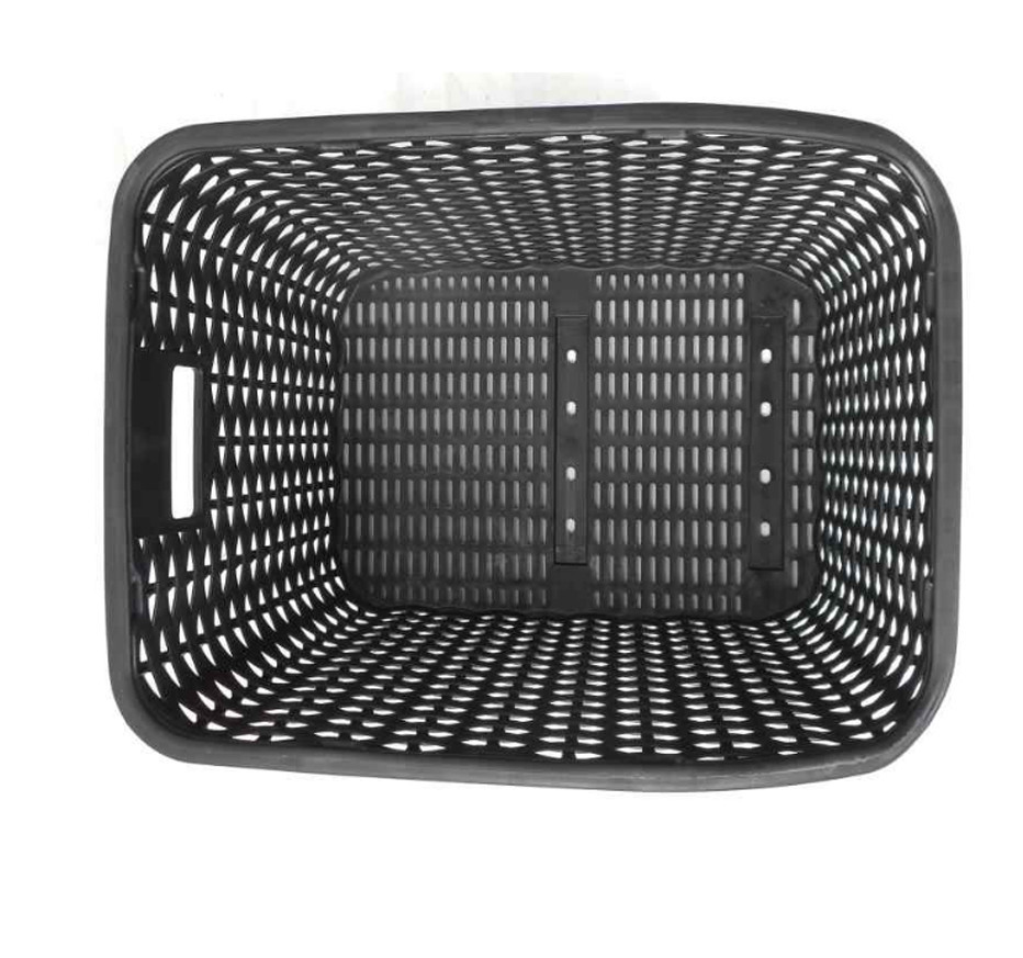 Корзина на багажник велосипеда пластиковая Feel Fit черная Бровары - изображение 2