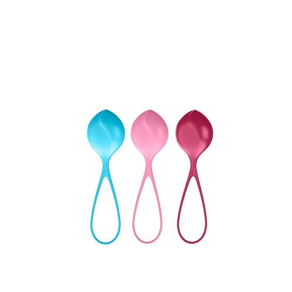 Набор вагинальных шариков Satisfyer Balls C03 single (set of 3) Sex Aura Киев - изображение 2