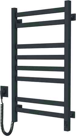 Електрична сушарка для рушників NAVIN Авангард 480 × 800 Sensor ліва, антрацит Київ