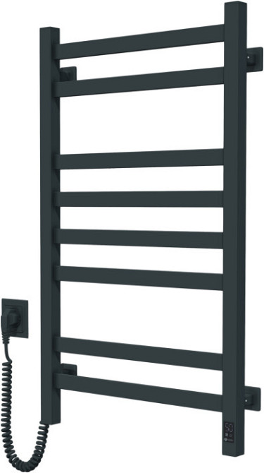 Електрична сушарка для рушників NAVIN Авангард 480 × 800 Sensor ліва, антрацит Київ - фото 1