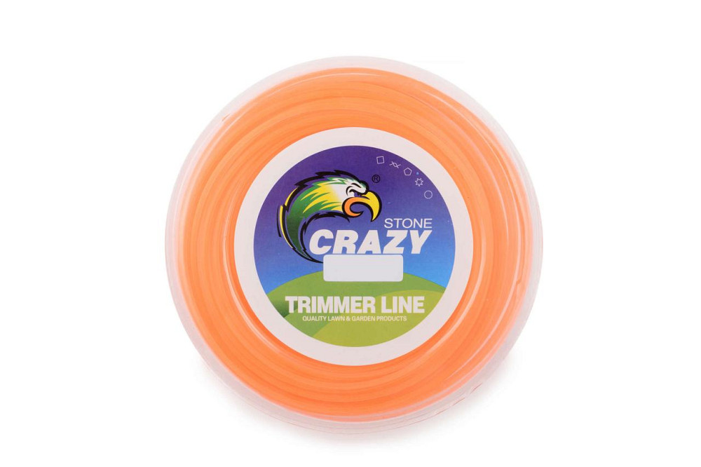 Леска мотокосы Ø2,7mm, 60 метров (косичка, оранжевая) Мукачево - изображение 1