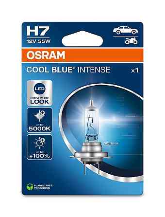 Галогенова лампа OSRAM H7 64210CBN-1BL Cool Blue Intense Next Gen +100% 5000K 55W 12V PX26d Blister (1 шт) Харків