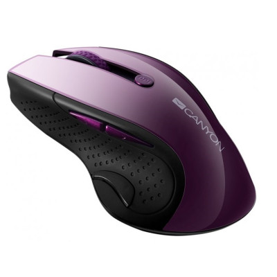 Мишка Canyon CNS-CMSW01P Wireless Purple/Black (CNS-CMSW01P) Вінниця - фото 3
