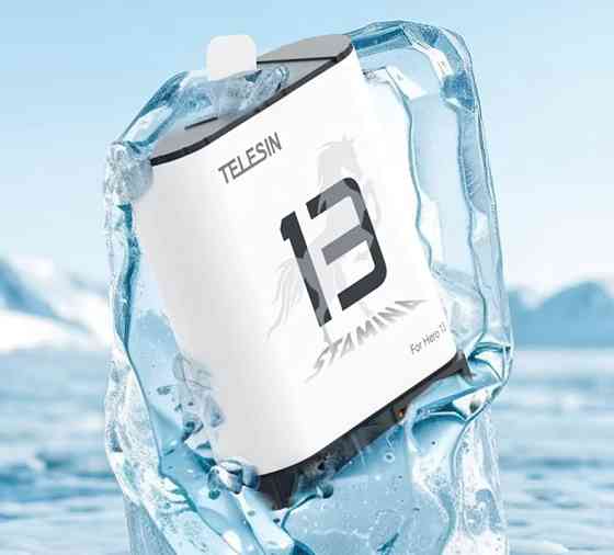 Акумулятор GoPro 13 морозостійкий покращений Telesin Stamina S0-BTR-04-TGP Київ