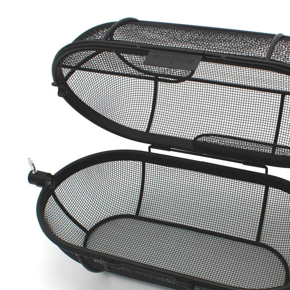 Кошик-сітка для рожна (вертелу) SANTOS, для гриля, кругла, чорна, антипригарна 897535 Код: 010972 Рівне - фото 7