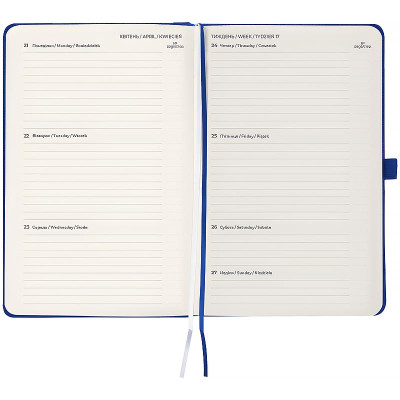 Тижневик Axent датований 2026 Grand Strong 195х255, синій (8530-26-02-A) Вінниця - фото 5