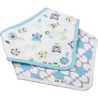 Нагрудничек Akuku бандана Голубые совы (A1471) Винница