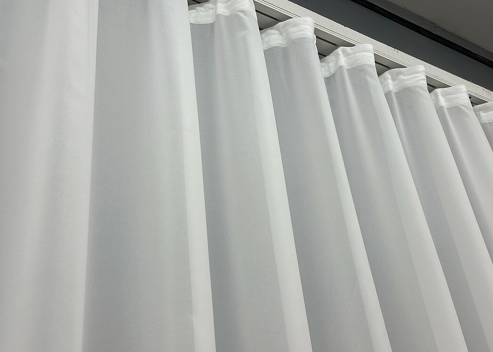 Тюль VR-Textil Креп-масло Теплый белый 300х270 см (40-182) Киев - изображение 7