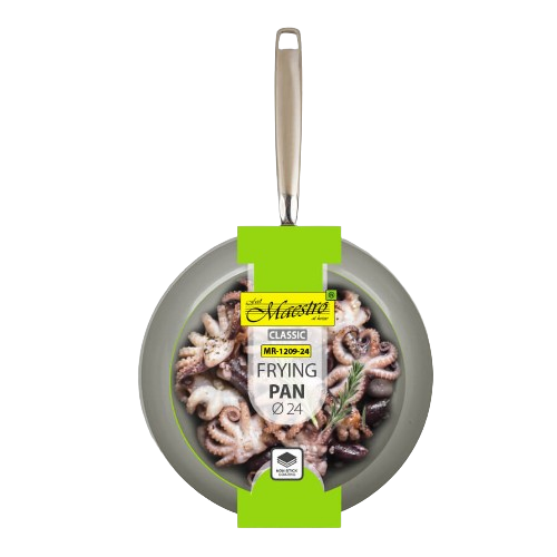 Сковорідка з кришкою а/п Ceramic MR-1209-24 New Maestro Житомир - изображение 4